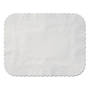 Hoffmaster SCALLOPED EDGE TRAYMAT, BOND PAPER, WHITE, 19.13 X 14, 1,000/CARTON (HFM410202)