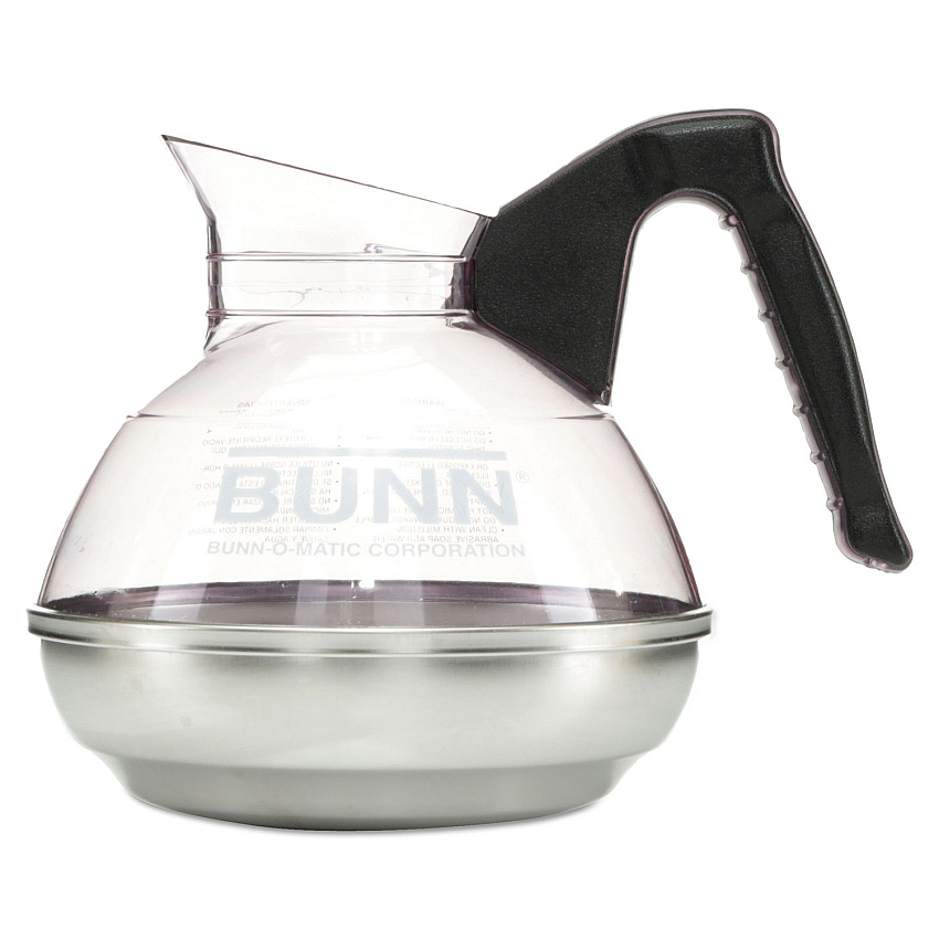 BUNN 64 oz. Easy Pour Decanter, Black Handle (BUN6100)