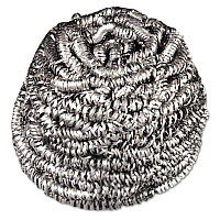 Scotch-Brite Stainless Steel Scrubber, Silver, 12/Carton (MMM19084)