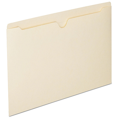 AbilityOne 7530016321018, SKILCRAFT Manila File Jacket, Straight Tab, Legal Size, Manila, 100/Box