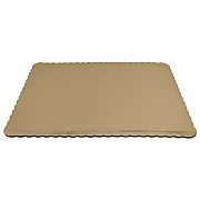 SCT Gold Cake Pads, 1/2 Sheet, 14 x 19, Gold, Paper, 100/Carton (SCH1650)