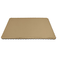 SCT Gold Cake Pads, 1/2 Sheet, 14 x 19, Gold, Paper, 100/Carton (SCH1650)