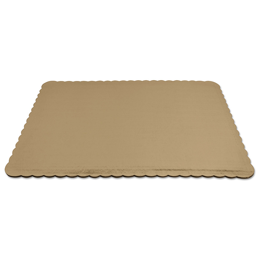 SCT Gold Cake Pads, 1/2 Sheet, 14 x 19, Gold, Paper, 100/Carton (SCH1650)