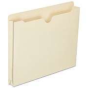 AbilityOne 7530016321013, SKILCRAFT Manila File Jacket, Straight Tab, Letter Size, Manila, 50/Box