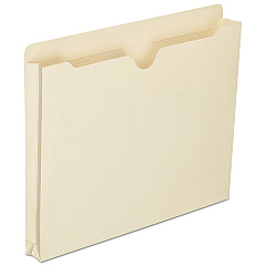 AbilityOne 7530016321013, SKILCRAFT Manila File Jacket, Straight Tab, Letter Size, Manila, 50/Box