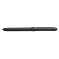 AbilityOne 7520016461095, SKILCRAFT B3 Aviator Multi-Color Ballpoint Pen/Pencil/Stylus, Retractable, 0.5 mm, Black/Red Ink, Black Barrel