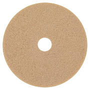 3M Ultra High-Speed Floor Burnishing Pads 3400, 20" Diameter, Tan, 5/Carton (MMM05606)
