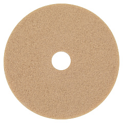 3M Ultra High-Speed Floor Burnishing Pads 3400, 20" Diameter, Tan, 5/Carton (MMM05606)