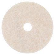 3M Ultra High-Speed TopLine Floor Burnishing Pads 3200, 20" Diameter, White/Amber, 5/Carton (MMM18066)
