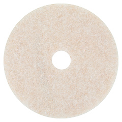 3M Ultra High-Speed TopLine Floor Burnishing Pads 3200, 20" Diameter, White/Amber, 5/Carton (MMM18066)