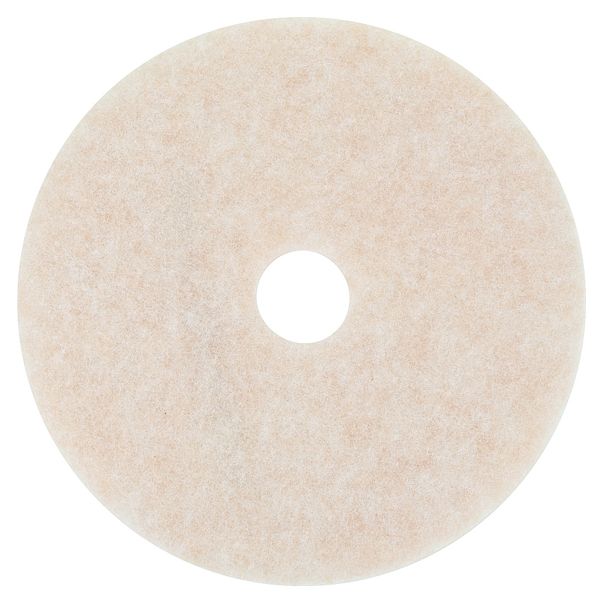 3M Ultra High-Speed TopLine Floor Burnishing Pads 3200, 20" Diameter, White/Amber, 5/Carton (MMM18066)