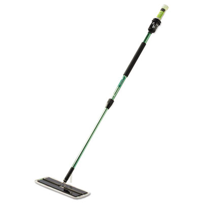3M Easy Scrub Flat Mop Tool, 16 X 5 Head, 38" To 59.5" Green Aluminum Handle (MMM59051)