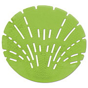 Big D Industries DIAMOND 3D URINAL SCREEN, CALYPSO LIME, GREEN, 10/PACK, 6 PACK/CARTON (BGD622CT)