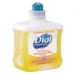 Dial Professional Antimicrobial Foaming Hand Wash, Citrus, 1 L, 4/Carton (00034)