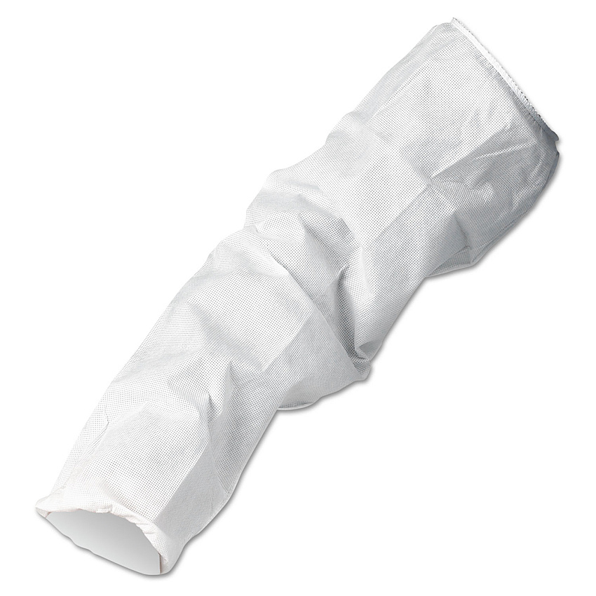 KleenGuard A10 Breathable Particle Protection Sleeve Protectors, 18", White, 200/Carton (KCC23610)