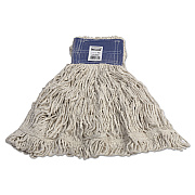 Rubbermaid Commercial Super Stitch Blend Mop, Cotton/Synthetic, X-Large, White, 6/Carton (RCPD25406WHICT)