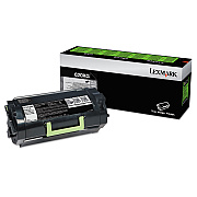 Lexmark 62D0X0G Return Program Extra High-Yield Toner, 45,000 Page-Yield, Black, TAA Compliant