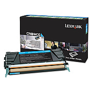 Lexmark C748H1CG Return Program High-Yield Toner, 10,000 Page-Yield, Cyan, TAA Compliant (LEXC748H4CG)