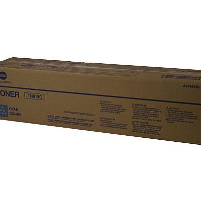 Konica Minolta Toner Cartridge (A0TM430 TN613C) (A0TM430, TN613C)