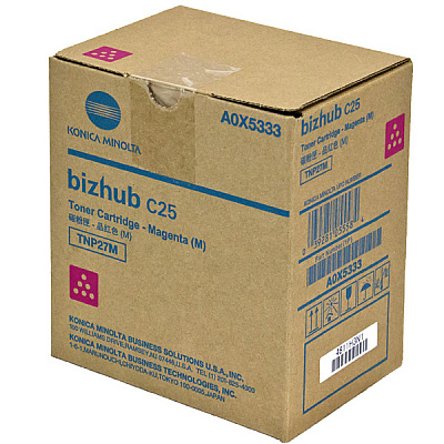 Konica Minolta Toner Cartridge (A0X5333 TNP27M) (A0X5333, TNP27M)