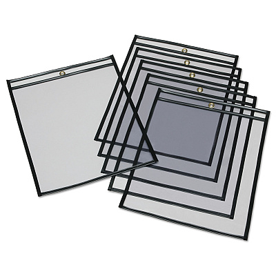 AbilityOne 7510002729805, SKILCRAFT Sheet Protectors, 10 x 13, Clear, 100/Box
