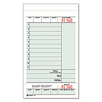 Adams Guest Check Unit Set, Two-Part Carbonless, 6.75 x 4.25, 50 Forms/Pad, 5 Pads/Pack (ABF947SWC)