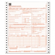 Adams CMS Health Insurance Claim Form, Three-Part Carbonless, 9.5 x 11, 100 Forms Total (CMS1500CV)