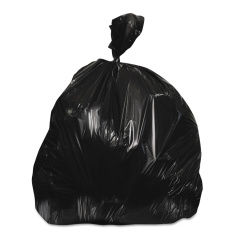 Heritage Linear Low-Density Can Liners, 16 gal, 0.9 mil, 24" x 23", Black, 500/Carton (H4823TK)