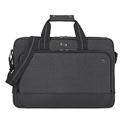 Solo Urban Slimbrief, Fits Devices Up to 15.6", Polyester, 16" x 3" x 11.5", Gray (USLUBN11010)