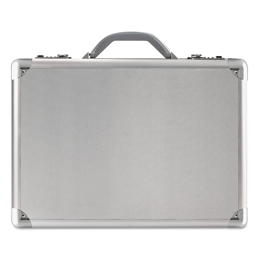 Solo Pro Attache, Fits Devices Up to 17.3", Aluminum, 18 x 5 x 13, Titanium (USLAC10010)