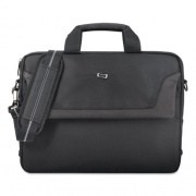 Solo Pro Slim Brief, Fits Devices Up to 16", Polyester, 15.5 x 2 x 11.5, Black (CLA1164)