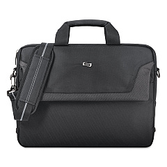 Solo Pro Slim Brief, Fits Devices Up to 16", Polyester, 15.5 x 2 x 11.5, Black (USLCLA1164)