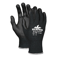 MCR Safety Kevlar Gloves 9178NF, Kevlar/Nitrile Foam, Black, Large (CRW9178NFL)