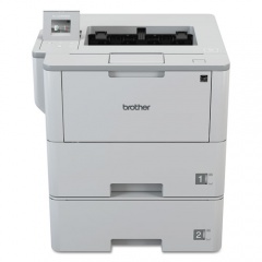 Brother HLL6400DWT Business Laser Printer with Dual Trays for Mid-Size Workgroups with Higher Print Volumes