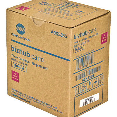 Konica Minolta Toner Cartridge (A0X5335 TNP51M) (A0X5335, TNP51M)