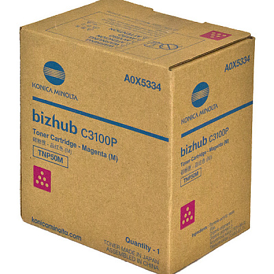 Konica Minolta Toner Cartridge (A0X5334 TNP50M) (A0X5334, TNP50M)