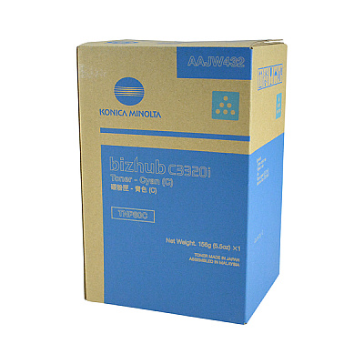 Konica Minolta Toner Cartridge (AAJW432 TNP80C) (AAJW432, TNP80C)