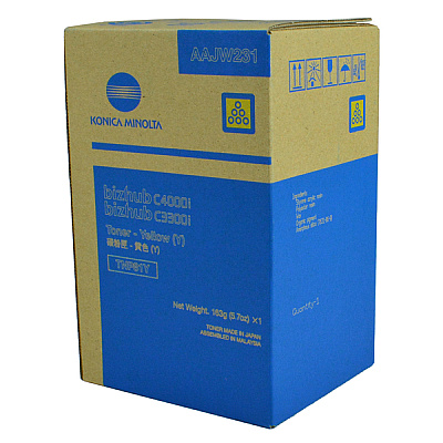 Konica Minolta Toner Cartridge (AAJW231 TNP81Y) (AAJW231, TNP81Y)