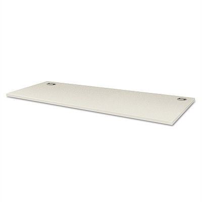 HON Voi Rectangular Worksurface, Two Grommets, 60" x 24", Silver (HONVTR60BB)