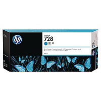 HP 728, (HEWF9K17A) Cyan Original Ink Cartridge