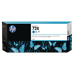 HP 728, (HEWF9K17A) Cyan Original Ink Cartridge