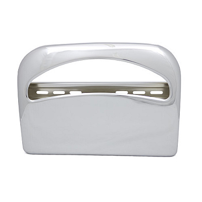 Health Gards Half-fold Toilet Seat Cover Dispenser, Chrome, 16.5"x11.5"x2", 1 Each (45C)