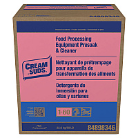 Cream Suds Manual Pot and Pan Presoak and Detergent with Phosphate, Baby Powder Scent, Powder, 50 lb Box (JOY43612)