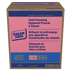 Cream Suds Manual Pot and Pan Presoak and Detergent with Phosphate, Baby Powder Scent, Powder, 50 lb Box (JOY43612)