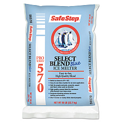Safe Step Pro Select Blue Ice Melt, 50 lb Bag, 49/Pallet (NAS746726)