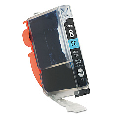 Canon 0624B002 (CLI-8) Ink, 450 Page-Yield, Photo Cyan (CNMCLI8PC)