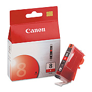 Canon 0626B002 (CLI-8) Ink, Red (CNMCLI8R)