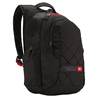 Case Logic 16" Laptop Backpack, Fits Devices Up to 16", Polyester, 9.5 x 14 x 16.75, Black (CLG3201268)