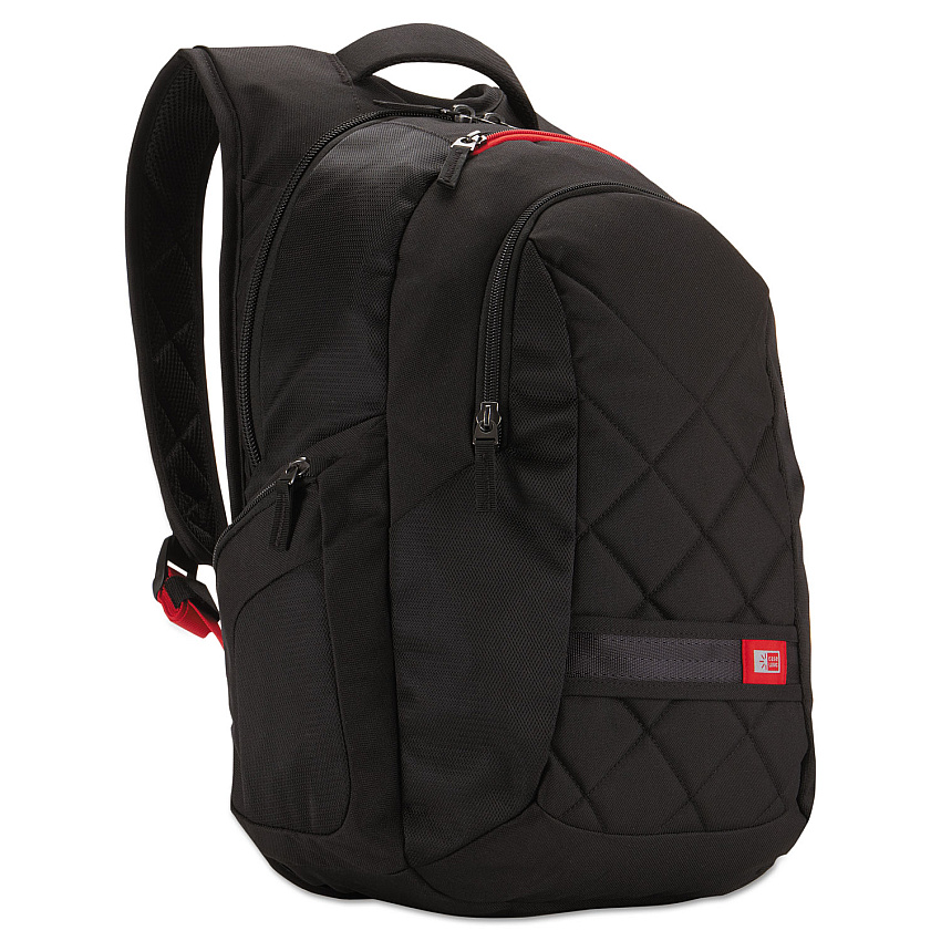 Case Logic 16" Laptop Backpack, Fits Devices Up to 16", Polyester, 9.5 x 14 x 16.75, Black (CLG3201268)