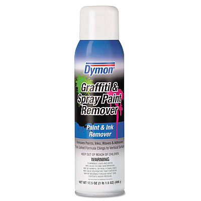 Dymon Graffiti/Paint Remover, Jelled Formula, 17.5 oz Aerosol Spray (ITW07820)